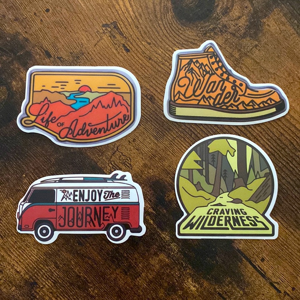 💫2/$6 The Great Outdoors Sticker Pack